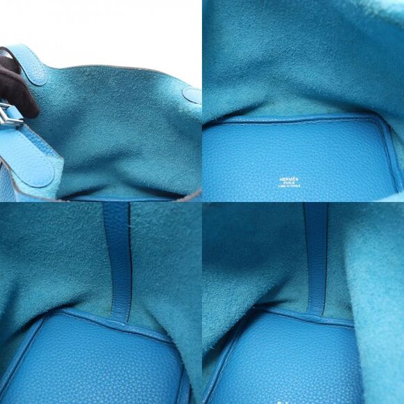 Hermes Picotin Lock PM Handbag Blue - Picture 7 of 10